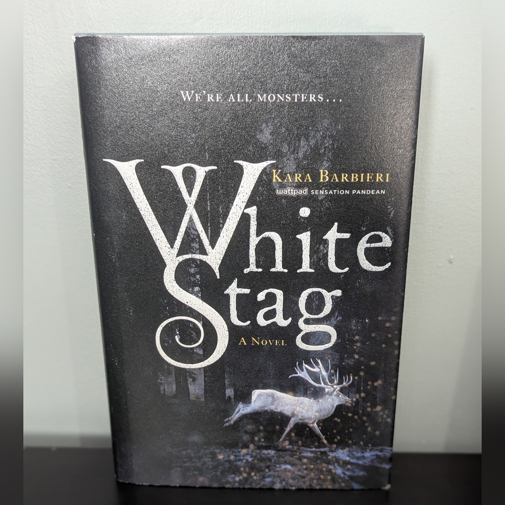 4/$10 📚 White Stag by Kara Barbieri Hardcover Book